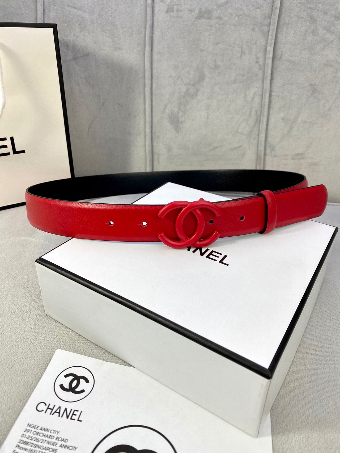 Chanel CC Logo Belt