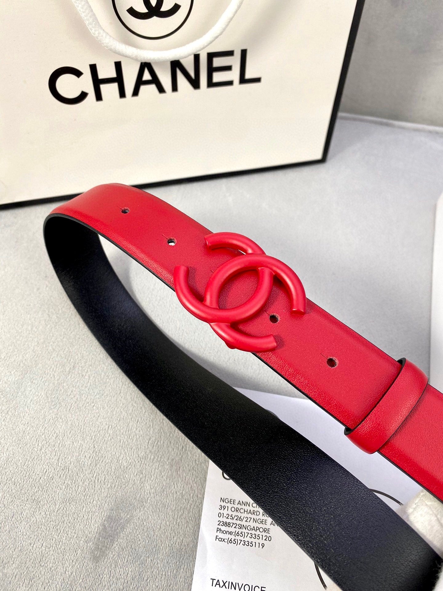 Chanel CC Logo Belt
