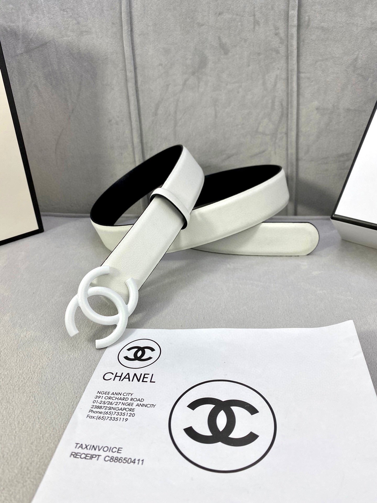 Chanel CC Logo Belt