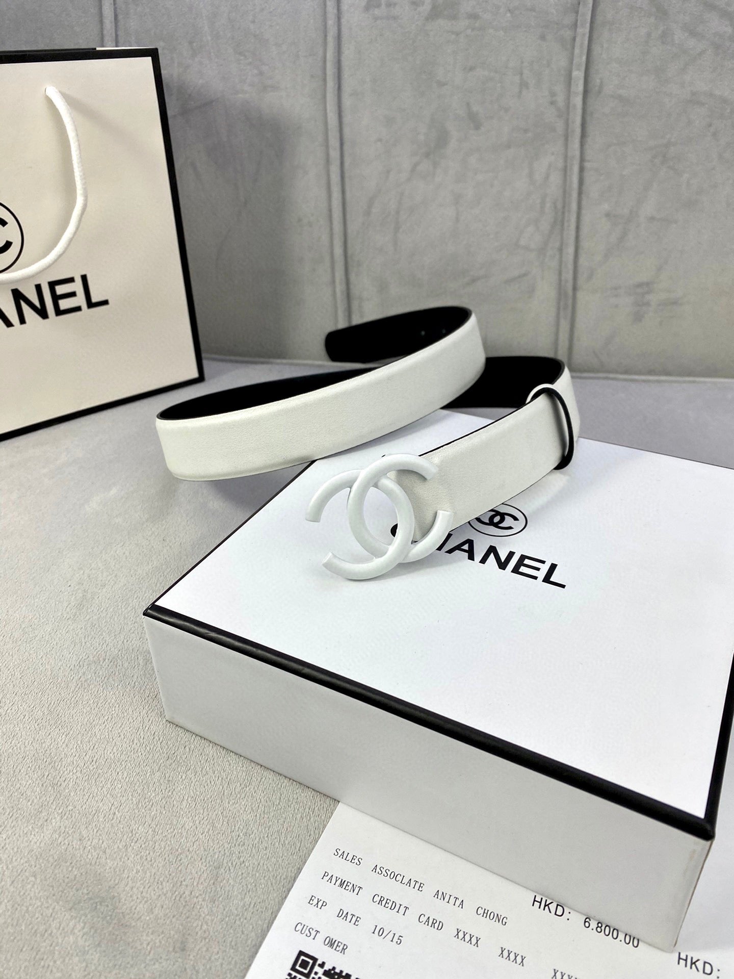 Chanel CC Logo Belt