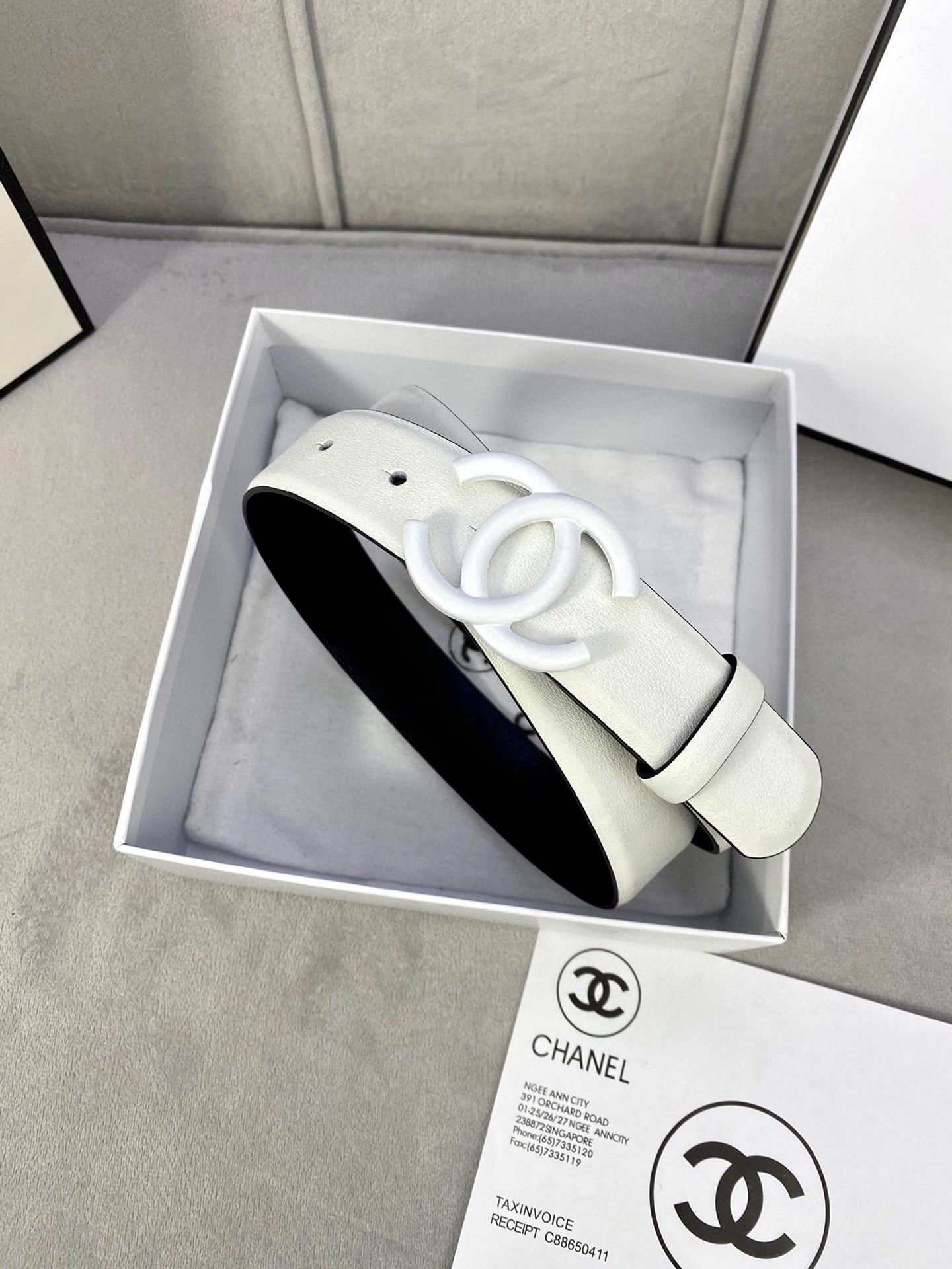Chanel CC Logo Belt