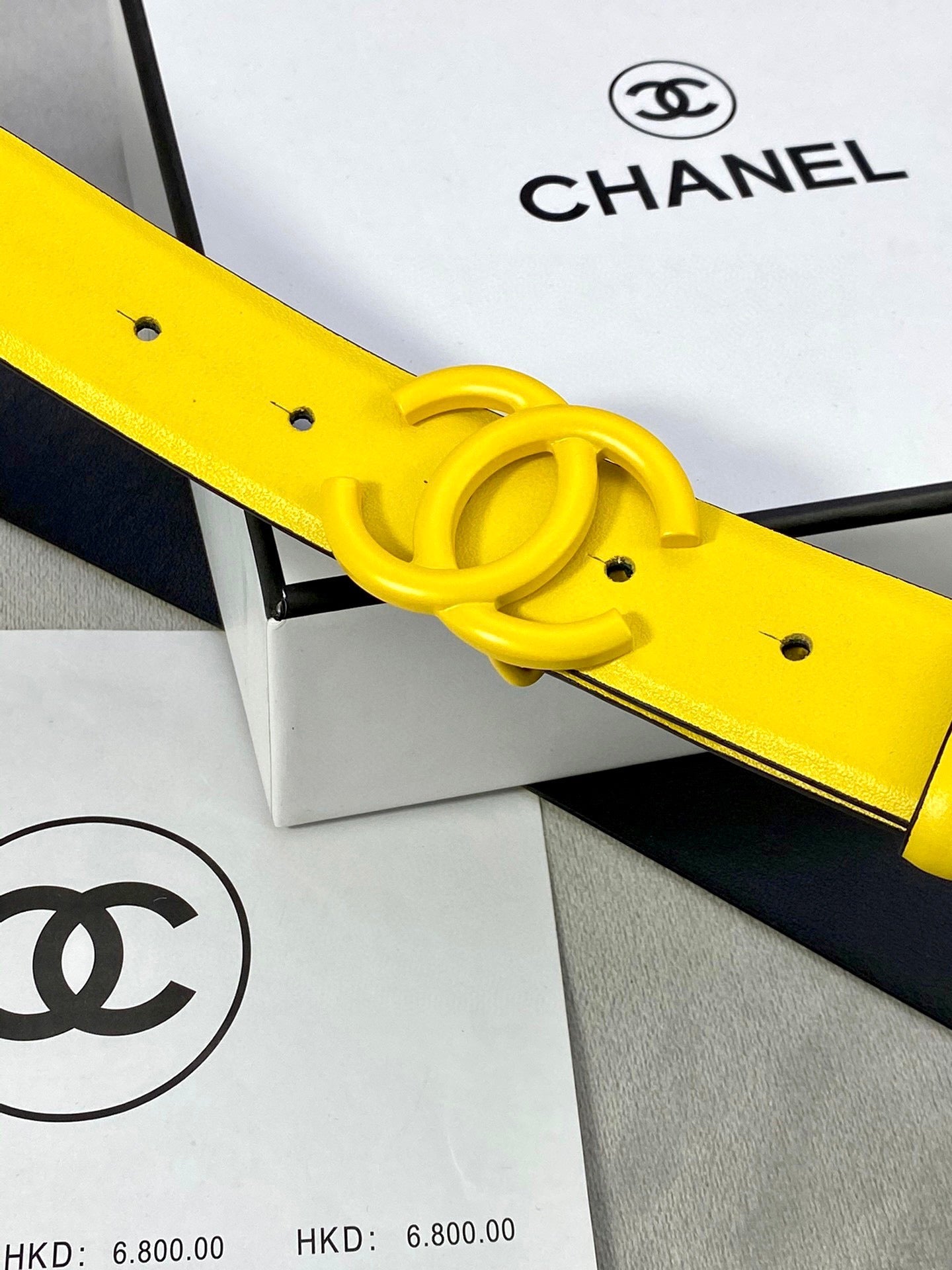 Chanel CC Logo Belt