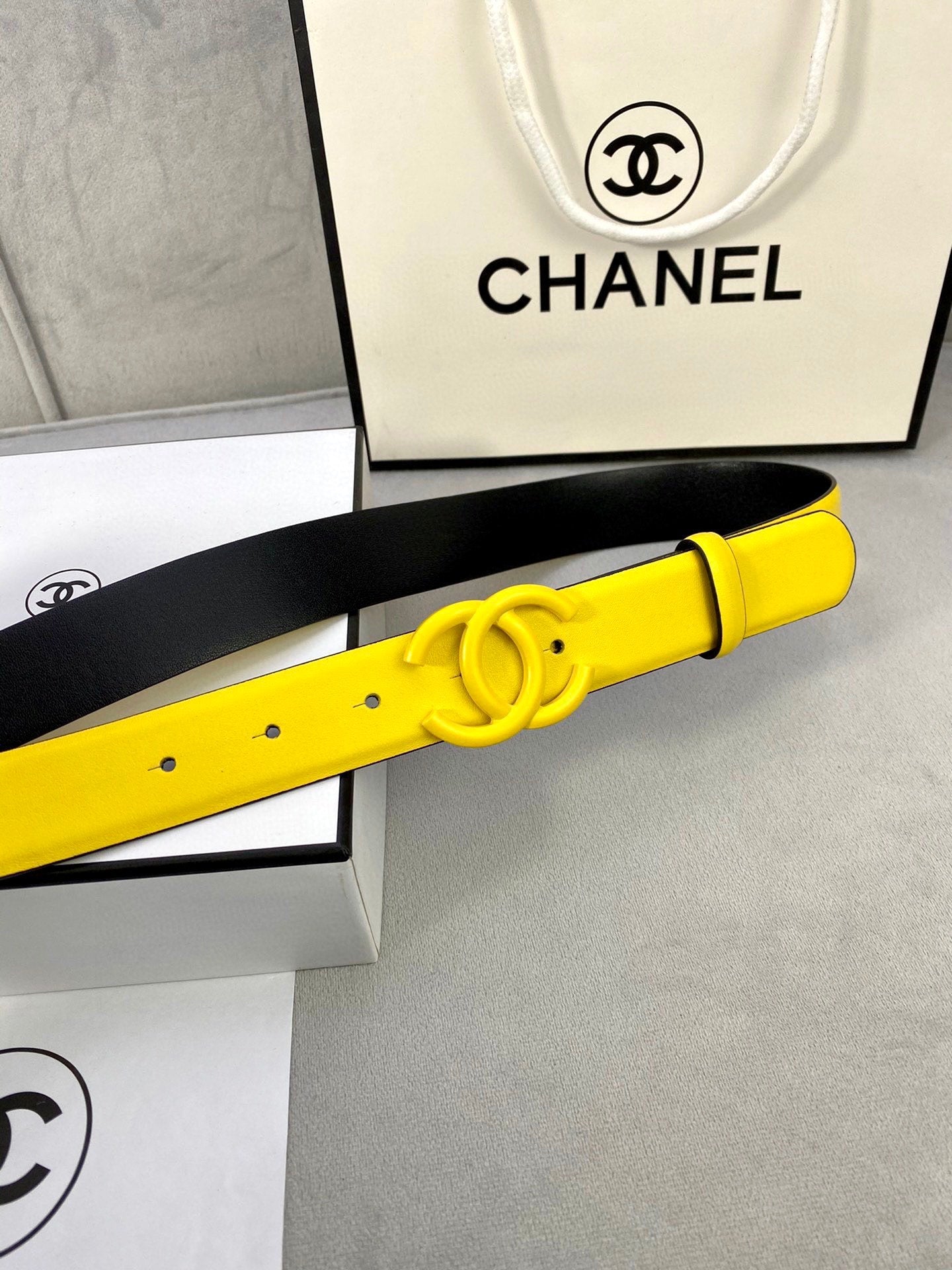 Chanel CC Logo Belt