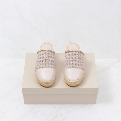 Chanel Chain Espadrille Sandals