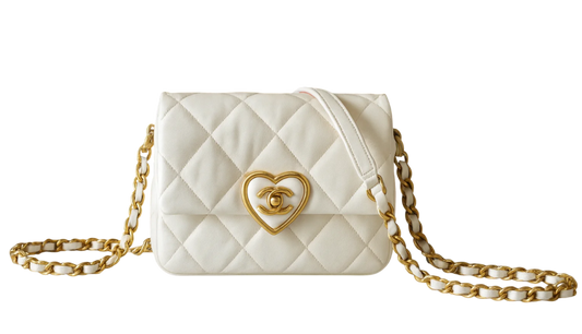Chanel Coco Love CC Heart Flap Bag