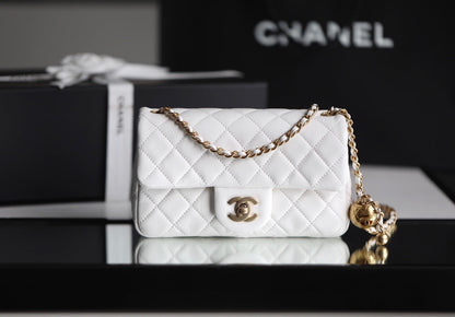 Chanel Classic Flap Bag White