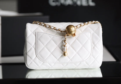 Chanel Classic Flap Bag White