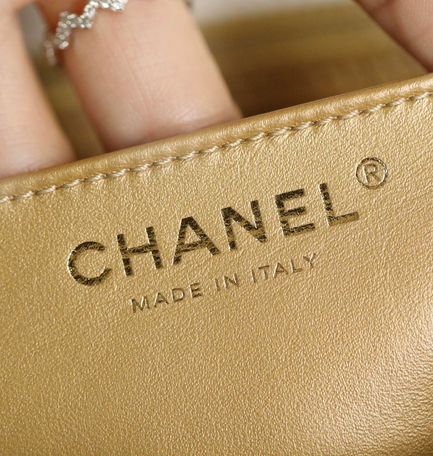 Chanel Classic Flap Bag White