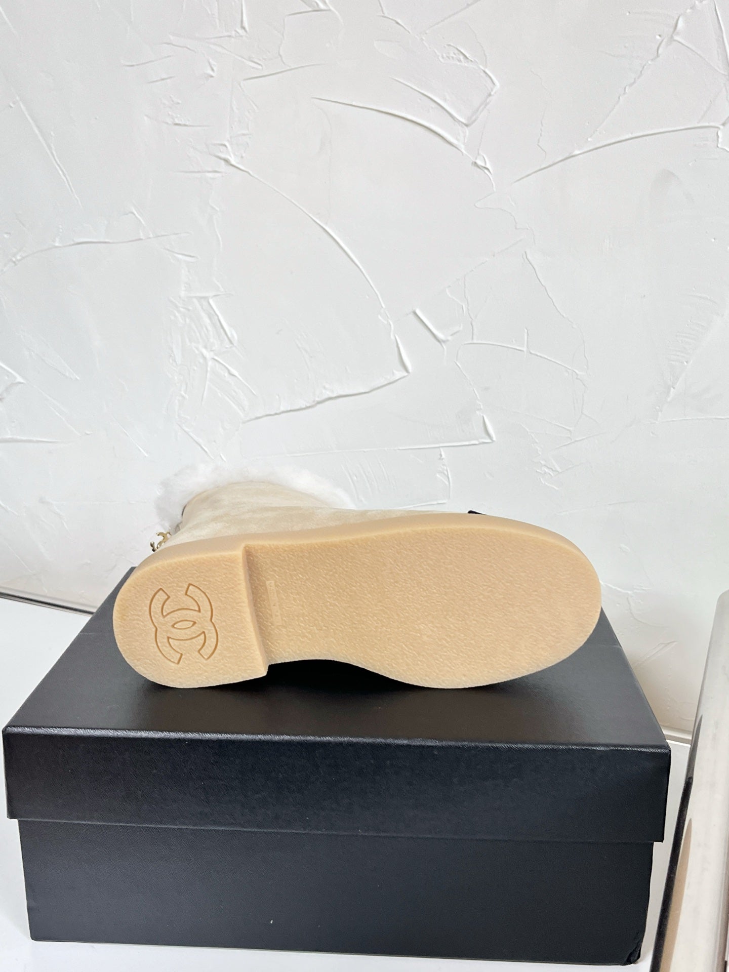 Chanel Furry Snow Boots
