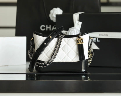 Chanel Gabrielle Small Hobo Bag – White