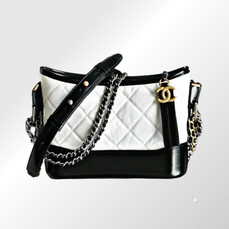 Chanel Gabrielle Small Hobo Bag – White