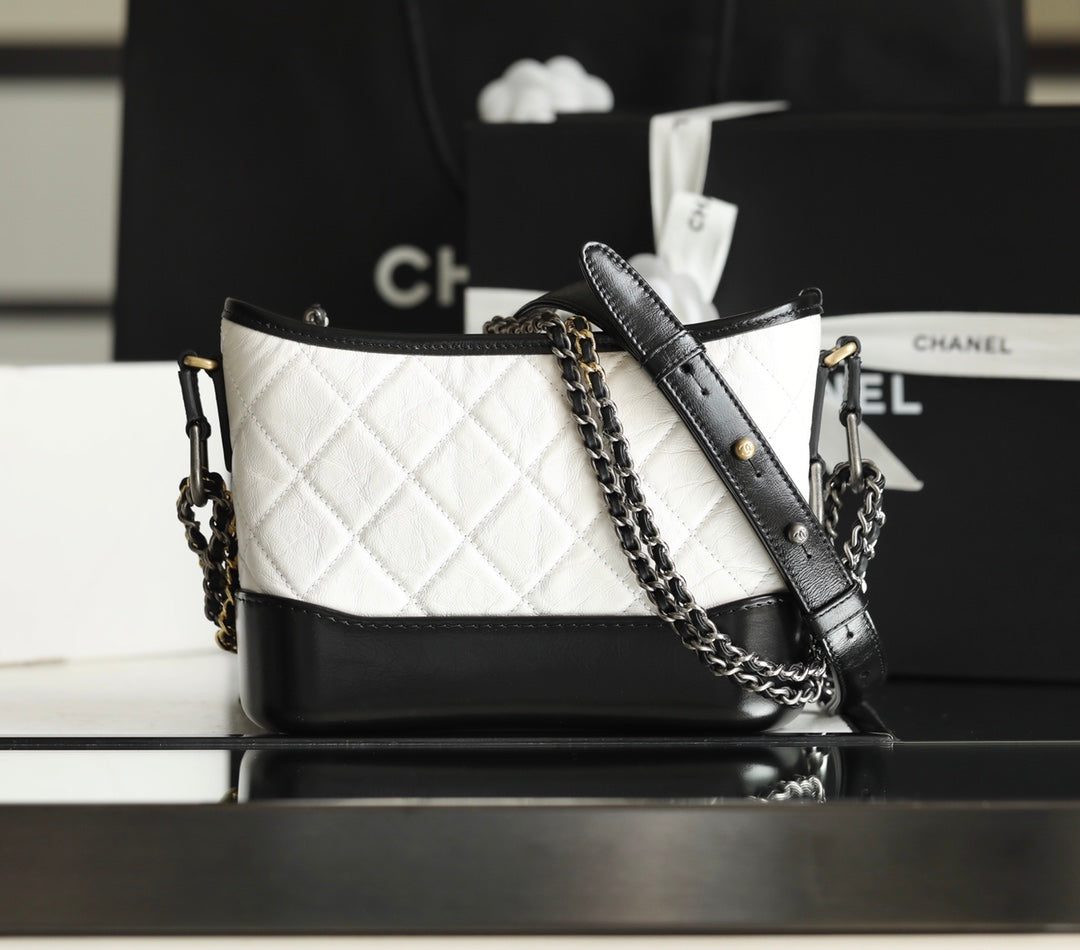 Chanel Gabrielle Small Hobo Bag – White