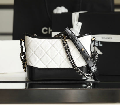 Chanel Gabrielle Small Hobo Bag – White