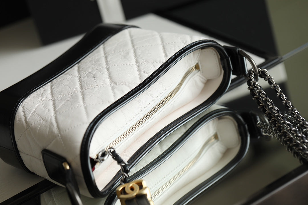 Chanel Gabrielle Small Hobo Bag – White