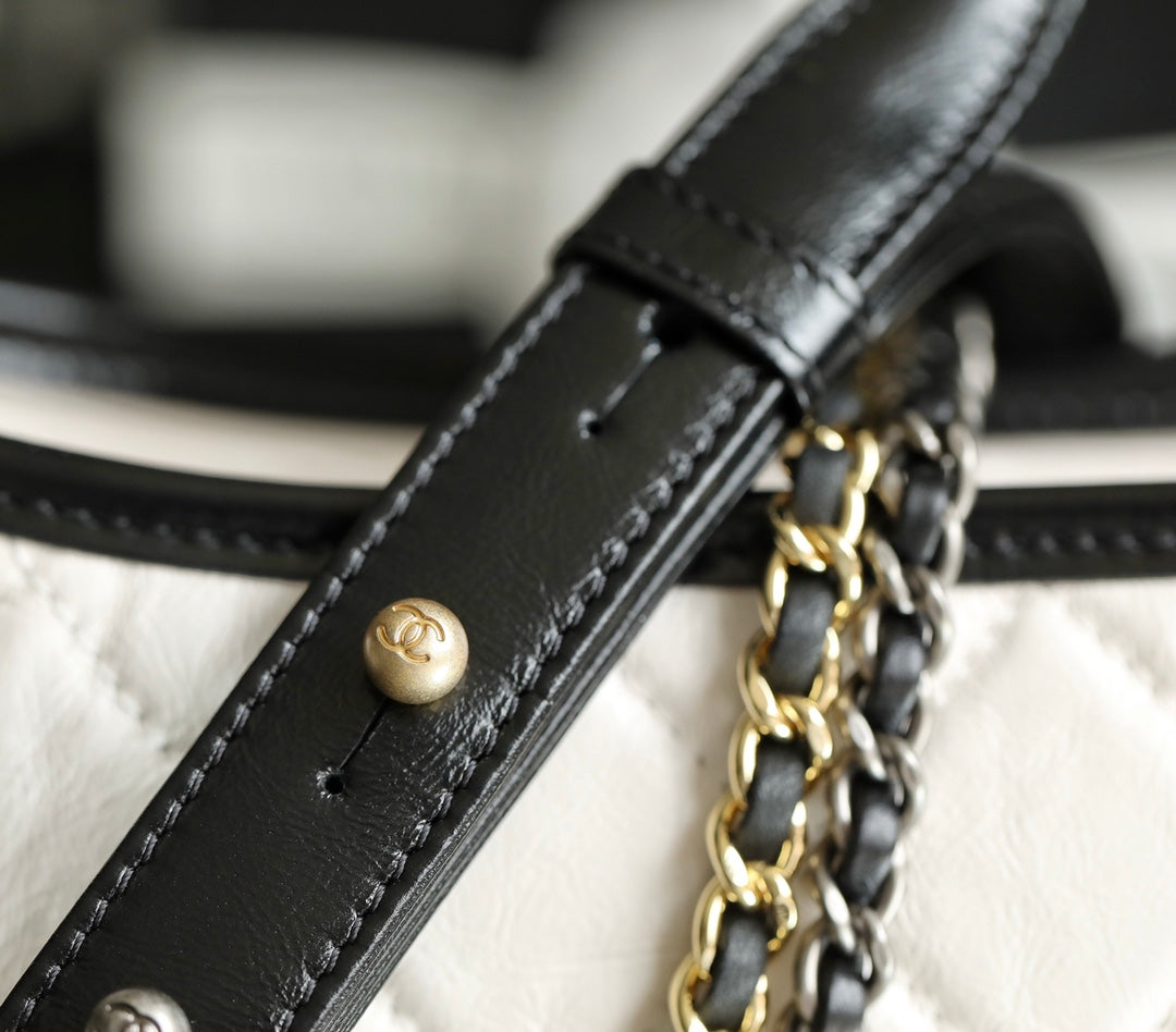 Chanel Gabrielle Small Hobo Bag – White
