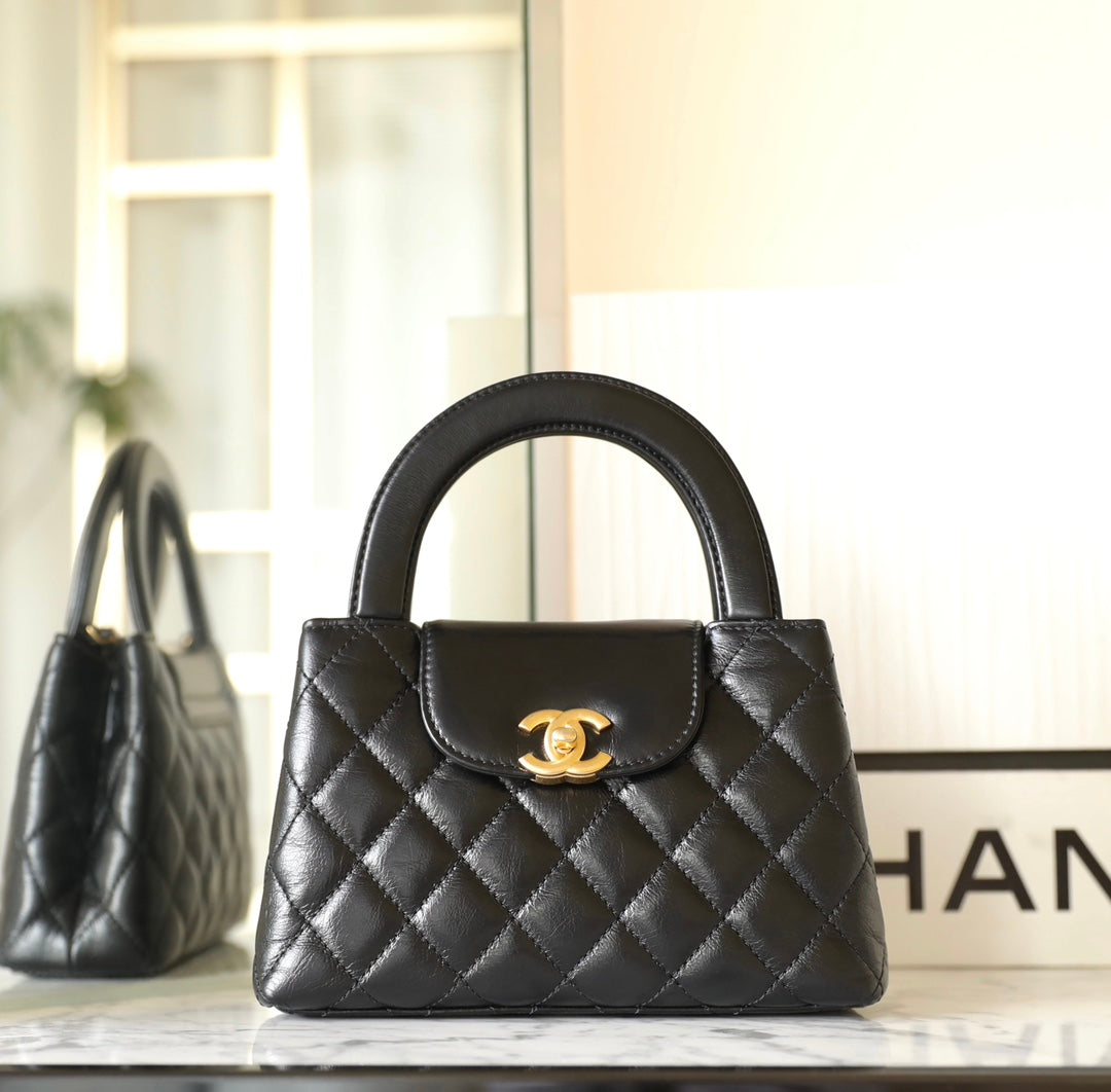 Chanel Kelly Shopping Bag - Black