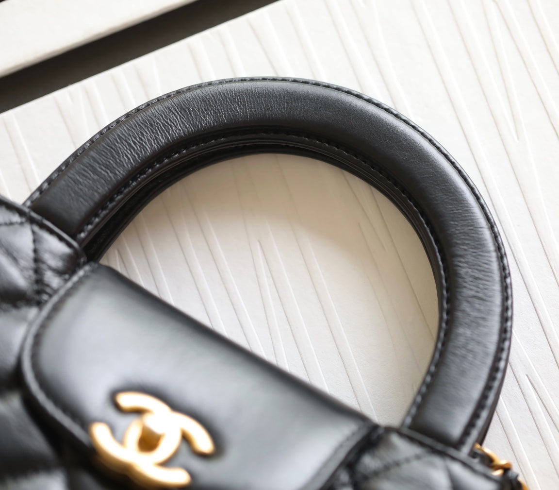 Chanel Kelly Shopping Bag - Black