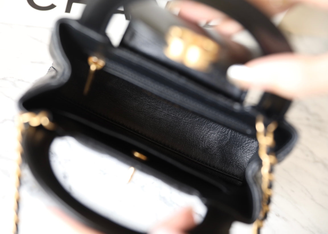 Chanel Kelly Shopping Bag - Black