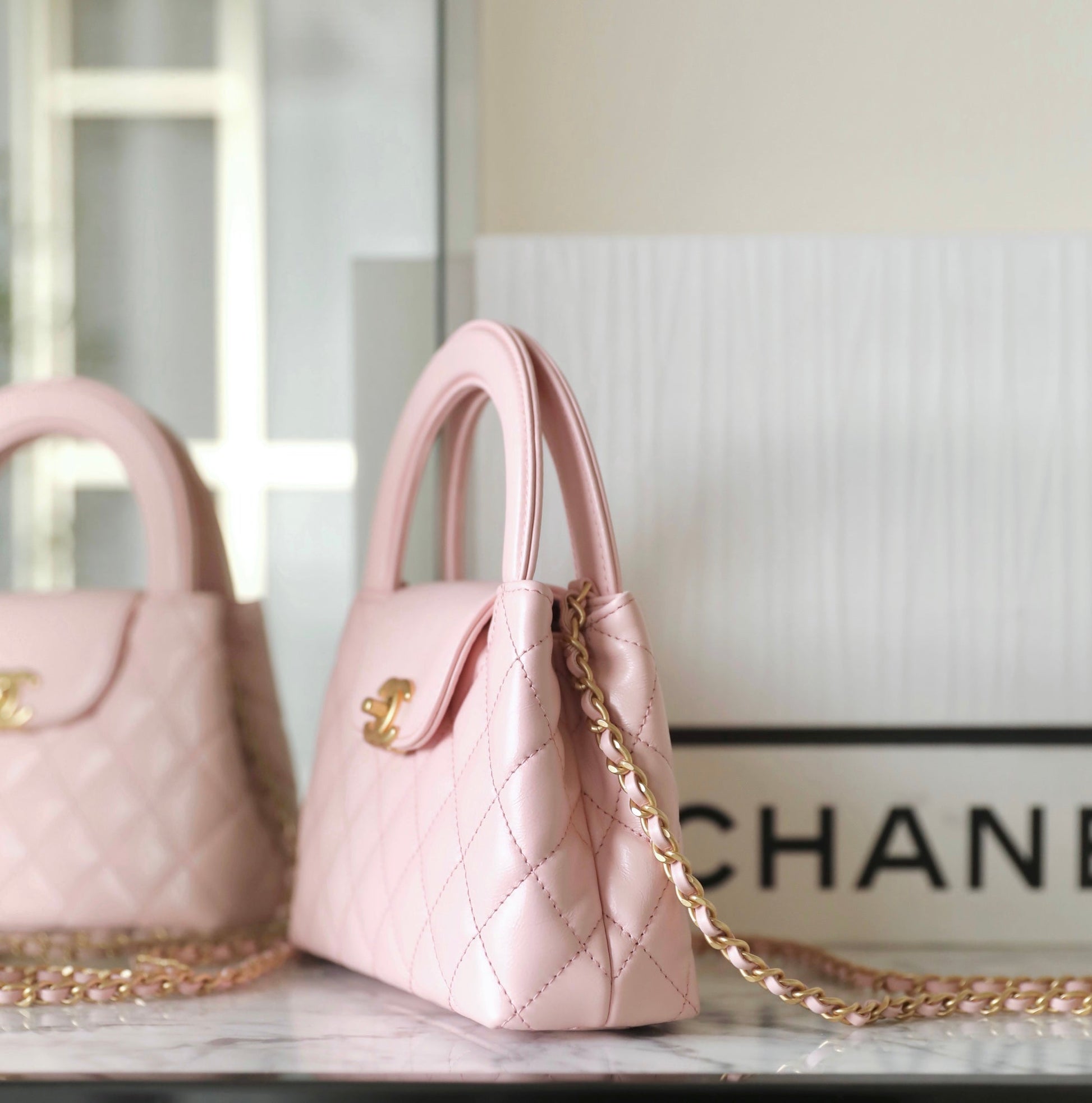 Chanel Kelly Shopping Bag – Light Pink