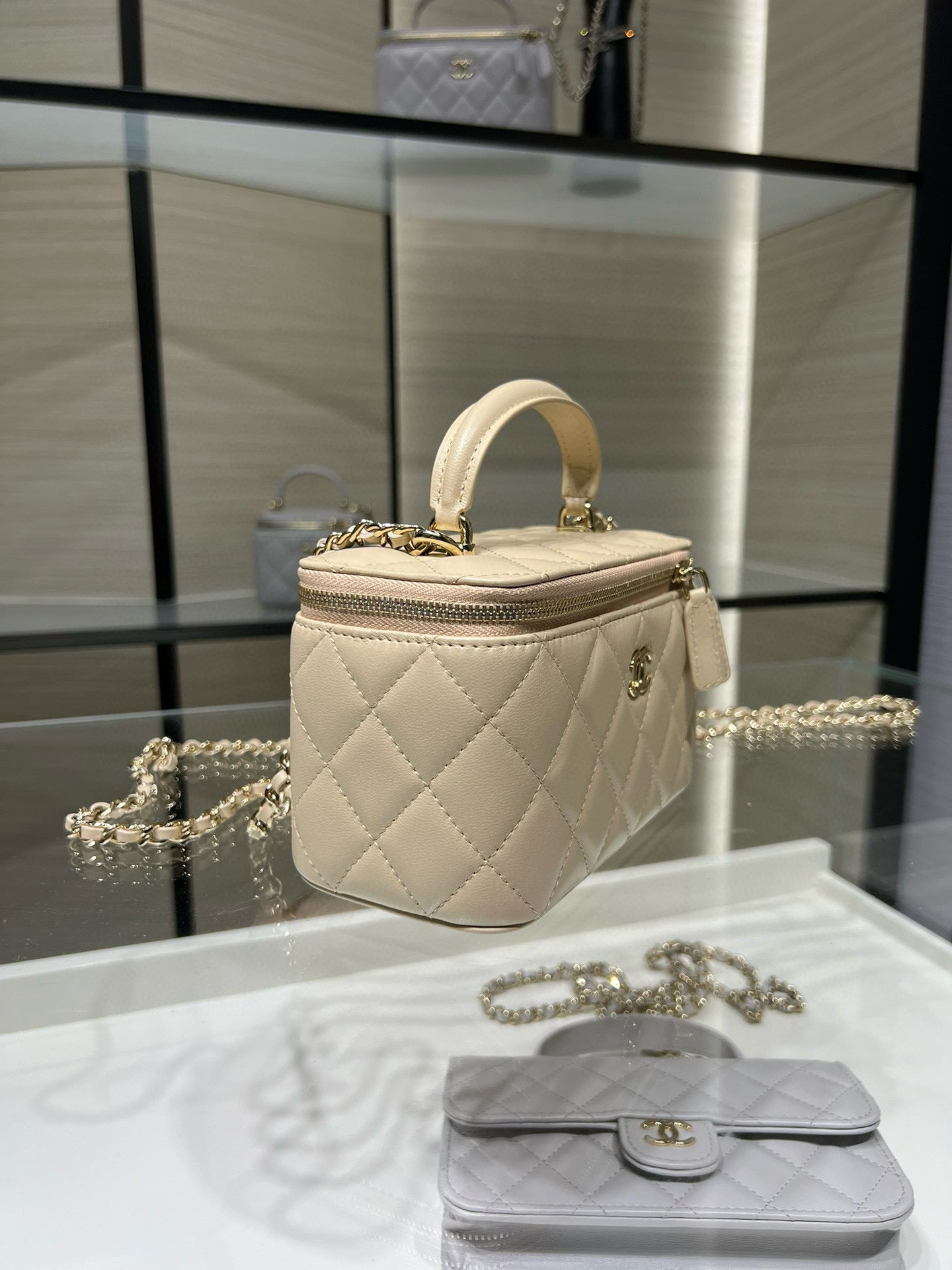 Chanel Mini Vanity Case with Top Handle