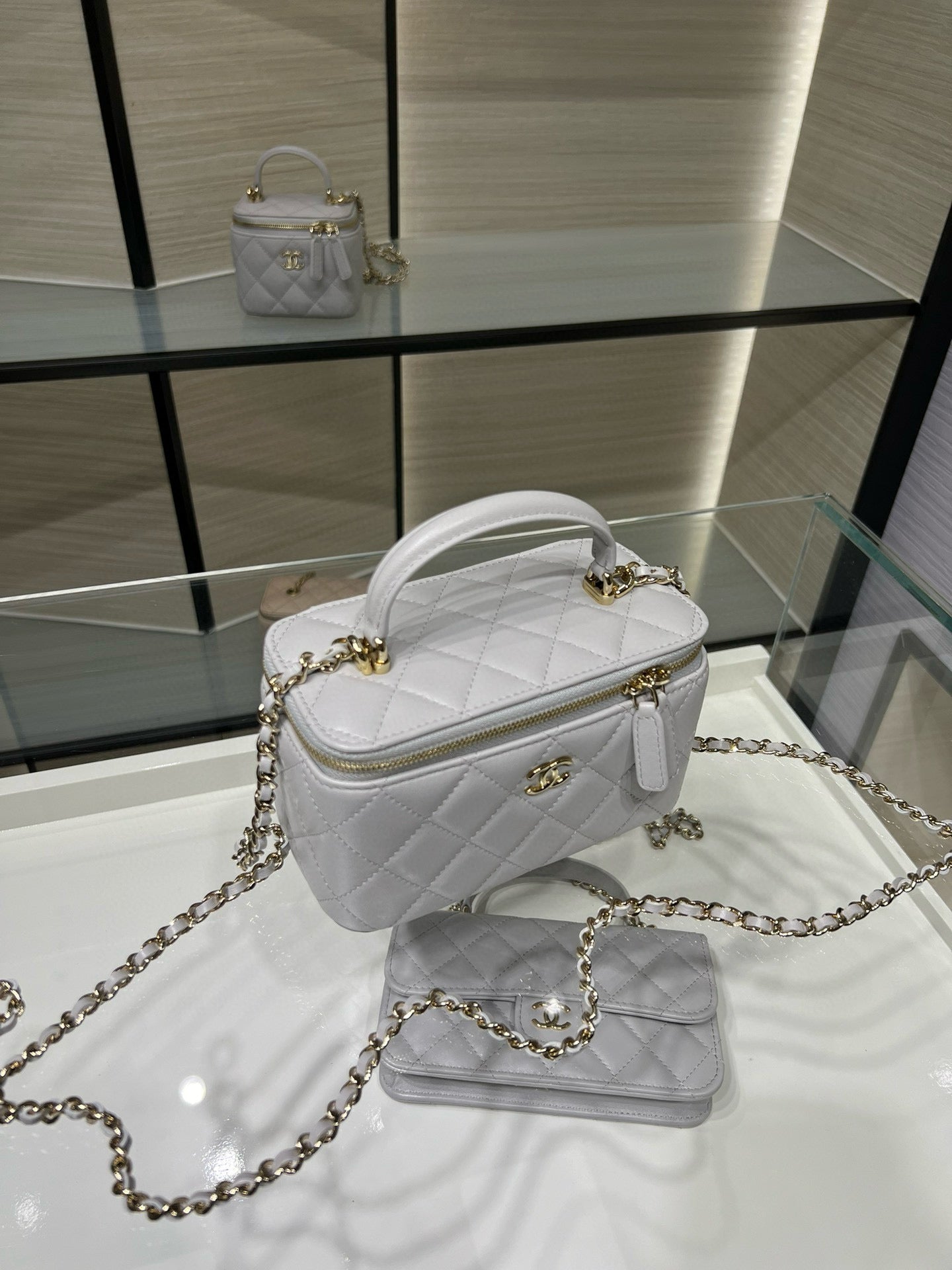 Chanel Mini Vanity Case with Top Handle