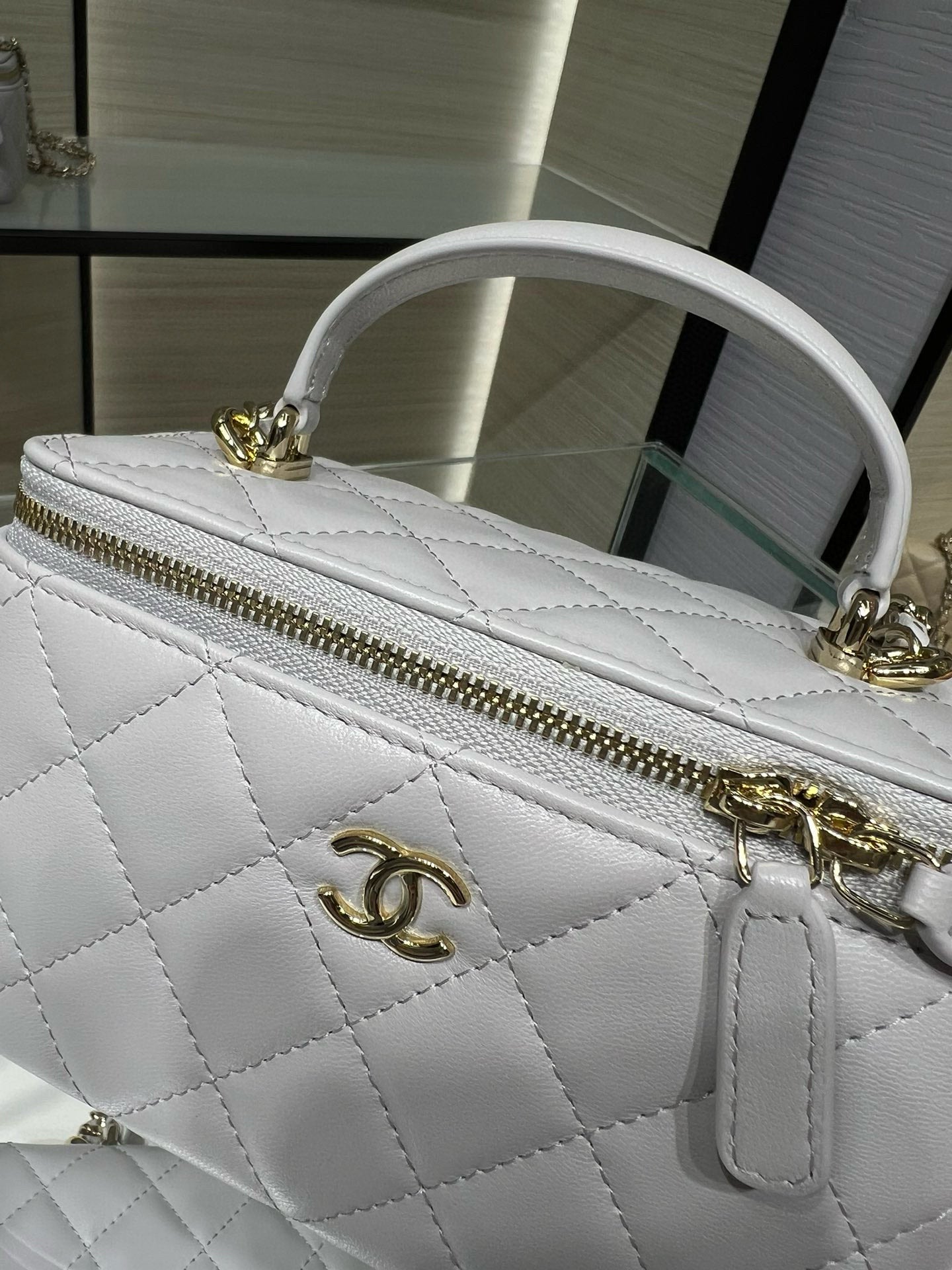 Chanel Mini Vanity Case with Top Handle