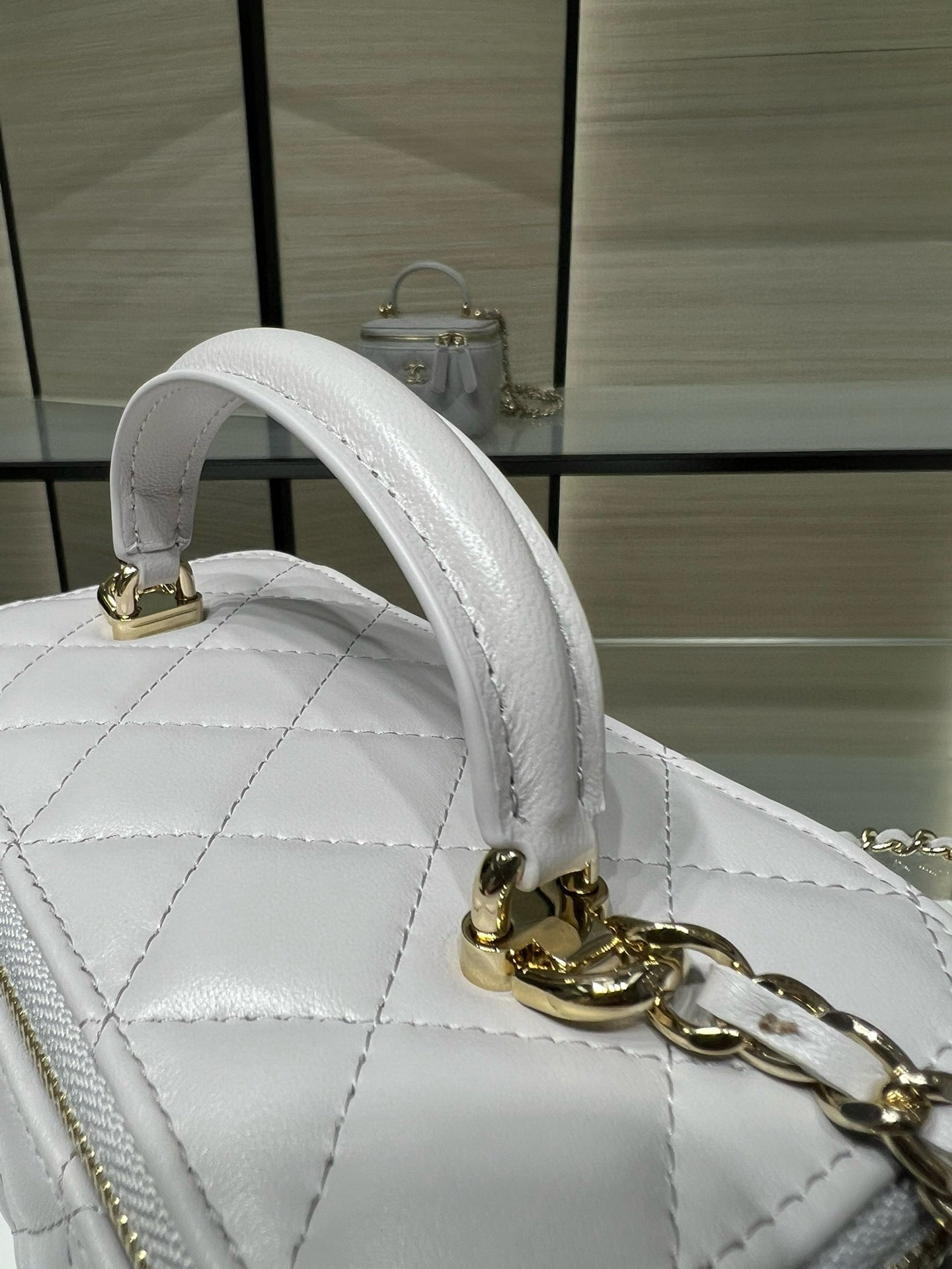 Chanel Mini Vanity Case with Top Handle