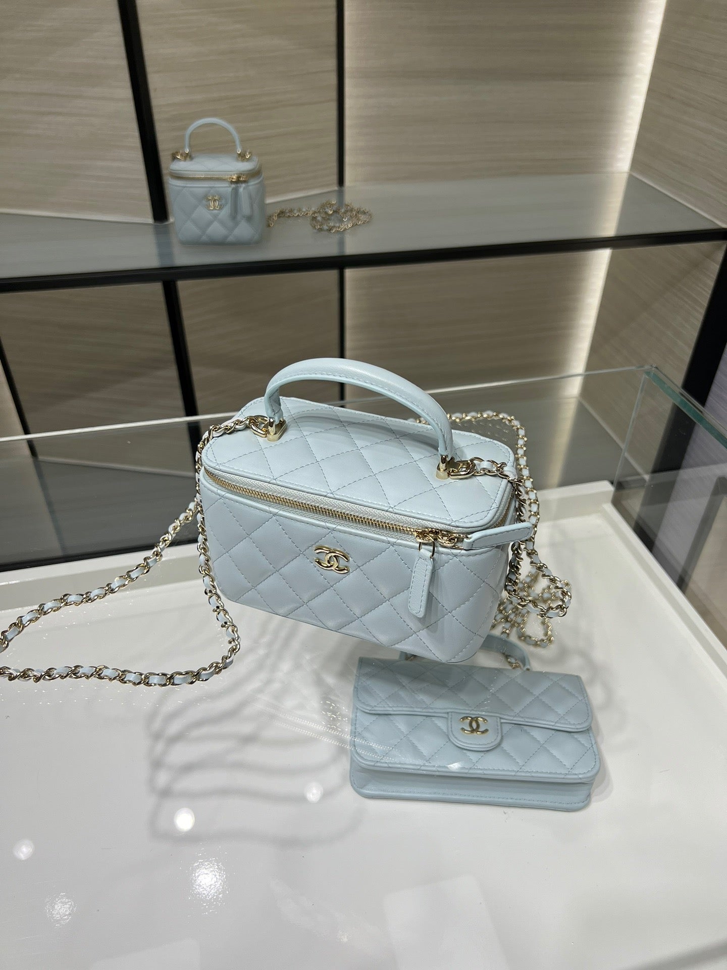 Chanel Mini Vanity Case with Top Handle