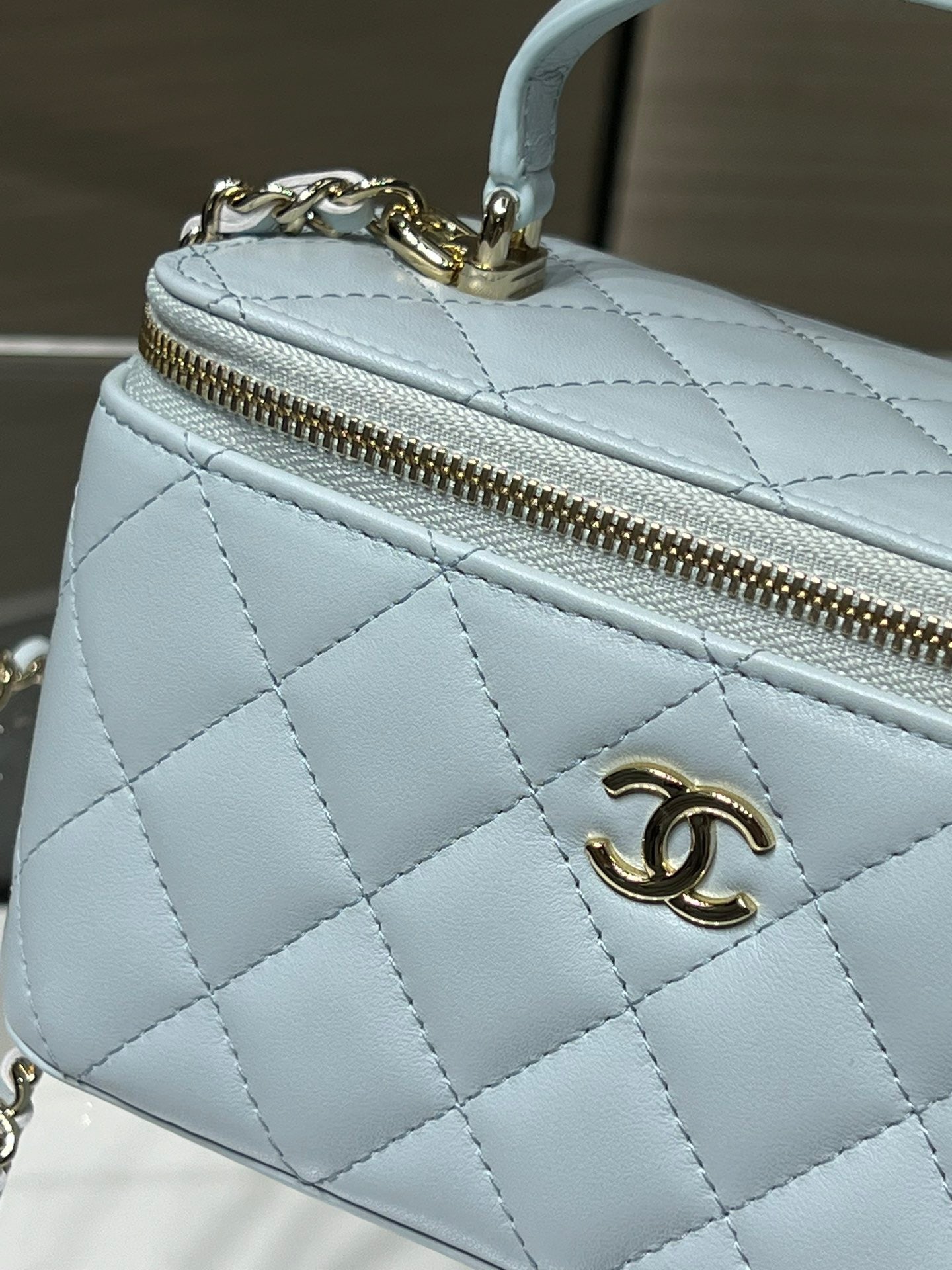 Chanel Mini Vanity Case with Top Handle
