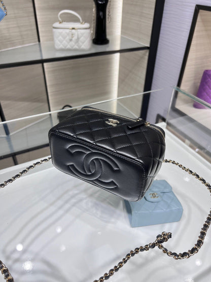 Chanel Mini Vanity Case with Top Handle
