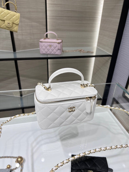 Chanel Mini Vanity Case with Top Handle