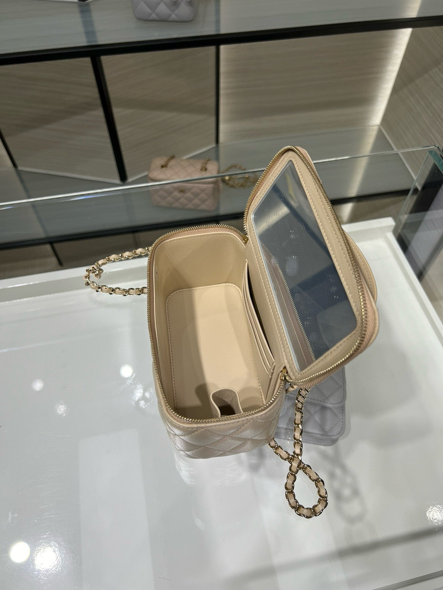 Chanel Mini Vanity Case with Top Handle