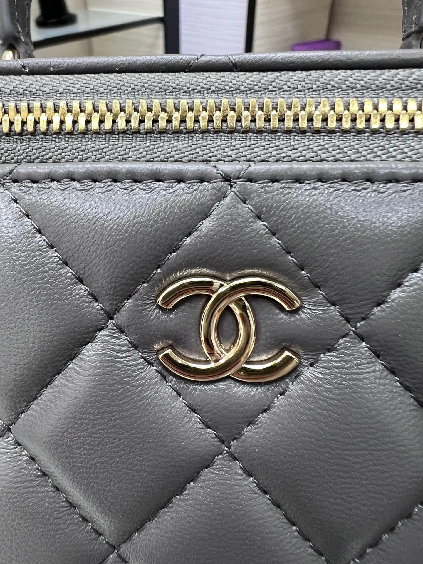 Chanel Mini Vanity Case with Top Handle
