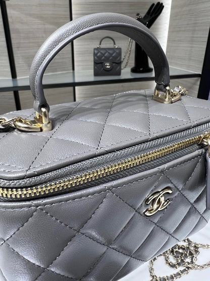 Chanel Mini Vanity Case with Top Handle