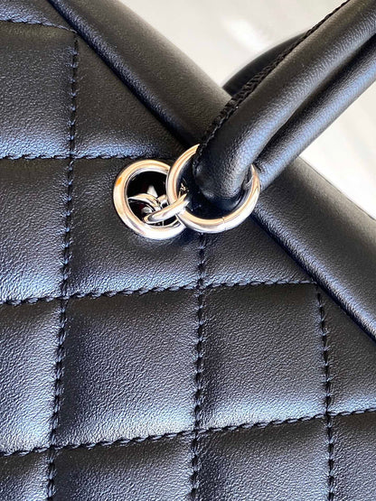 Chanel Cambon Ligne Bowler Bag - Black CC