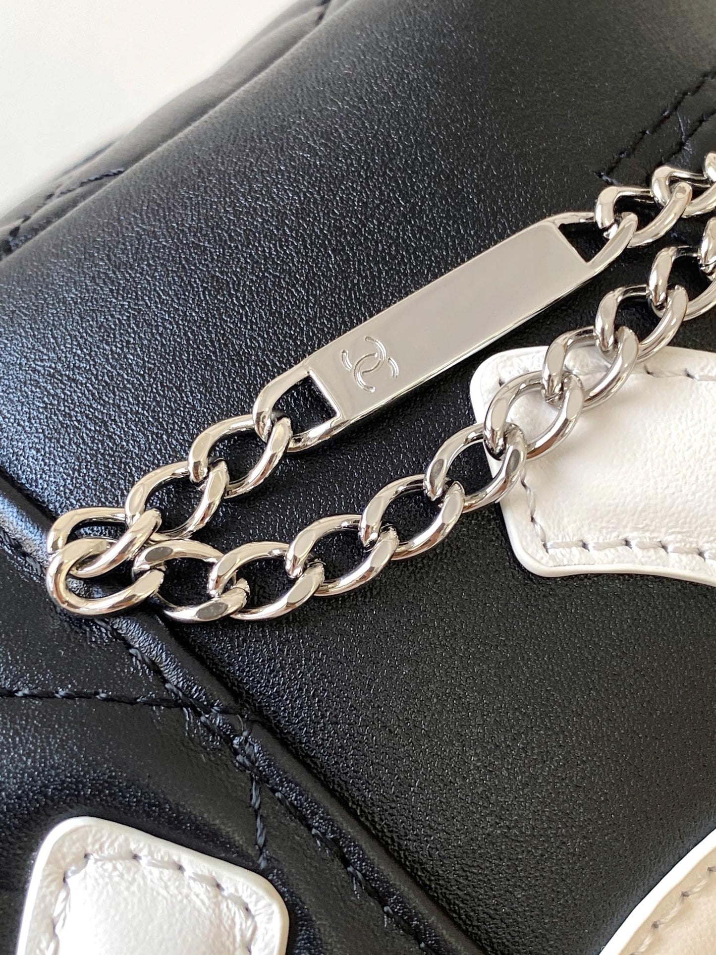 Chanel Cambon Ligne Bowler Bag - White CC