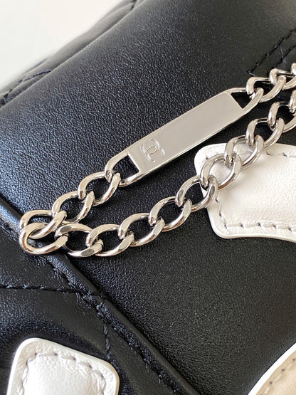 Chanel Cambon Ligne Bowler Bag - White CC