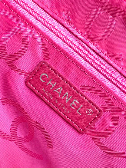 Chanel Cambon Ligne Bowler Bag - White CC