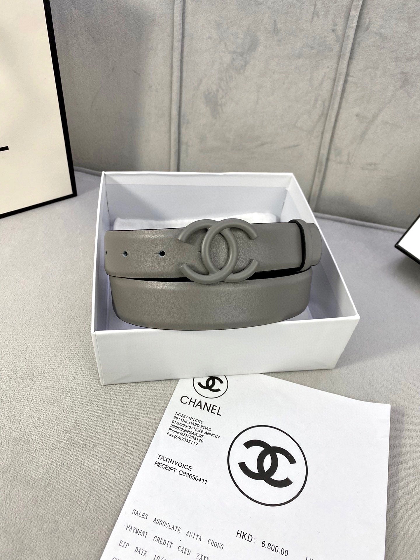 Chanel CC Logo Belt