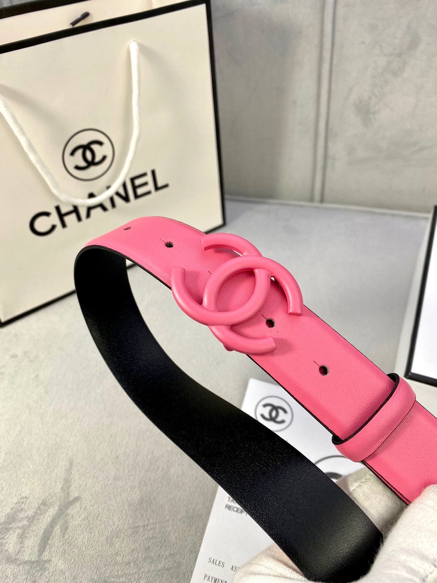 Chanel CC Logo Belt