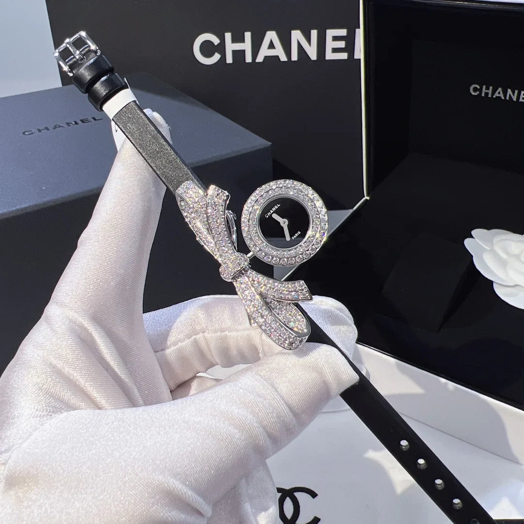 Chanel Bow Dazzle Diamond Watch