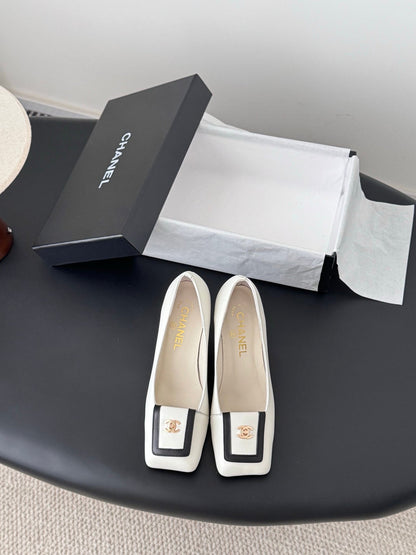 Chanel Square Toe Pumps