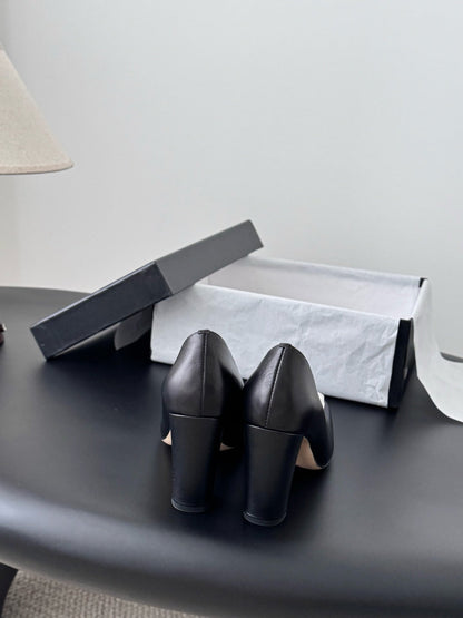 Chanel Square Toe Pumps