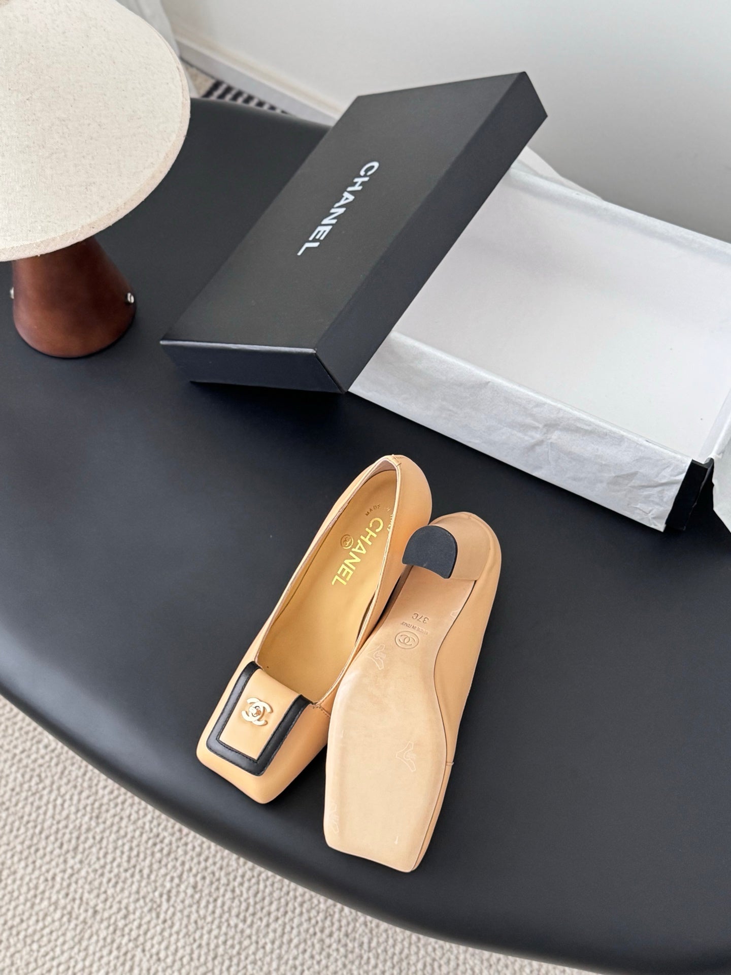 Chanel Square Toe Pumps