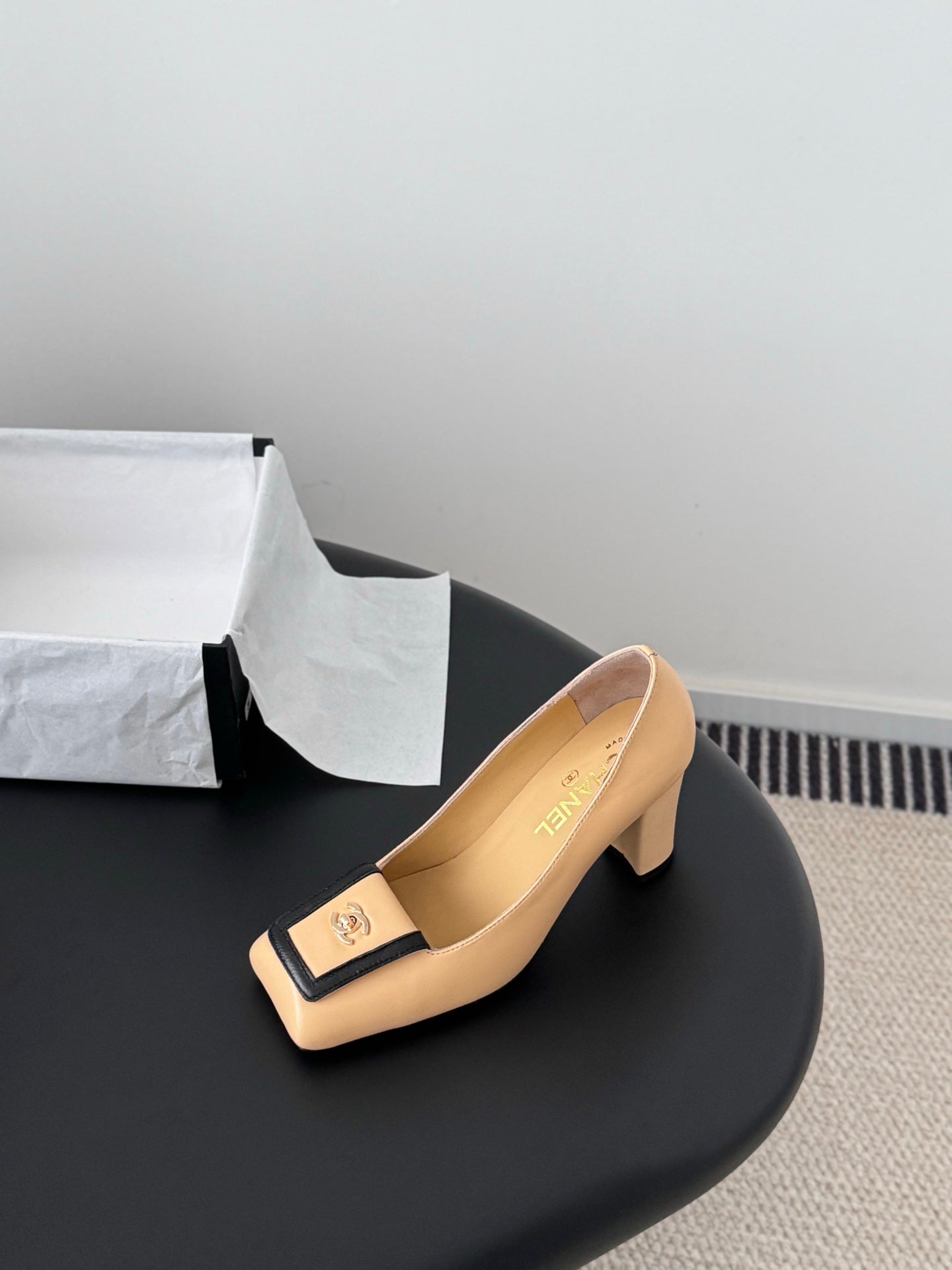 Chanel Square Toe Pumps