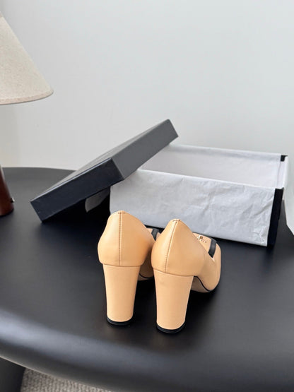Chanel Square Toe Pumps
