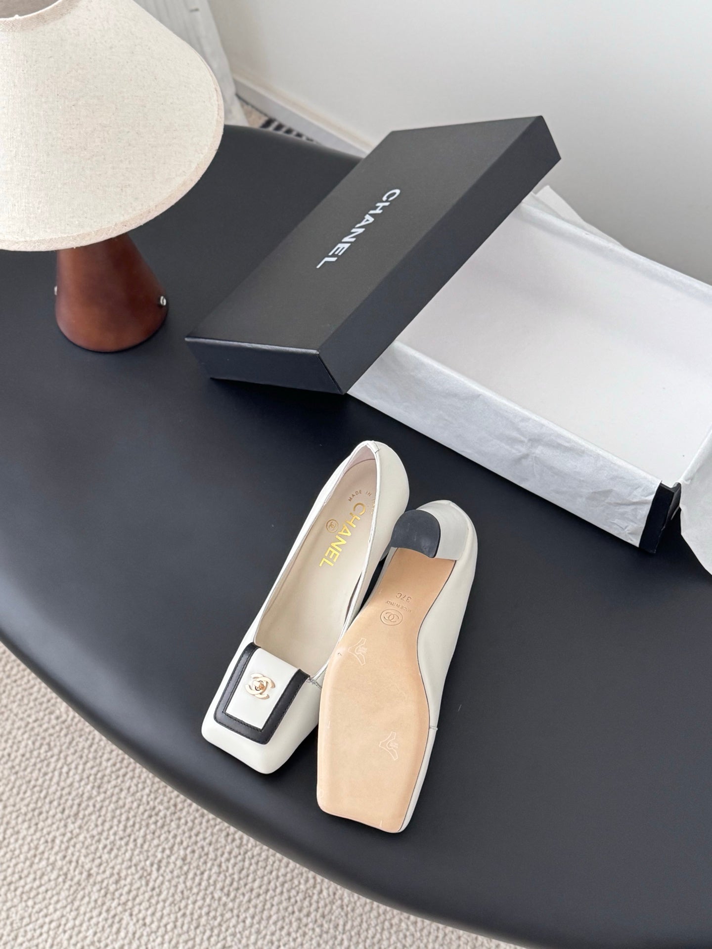 Chanel Square Toe Pumps