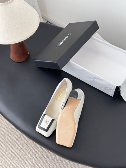 Chanel Square Toe Pumps