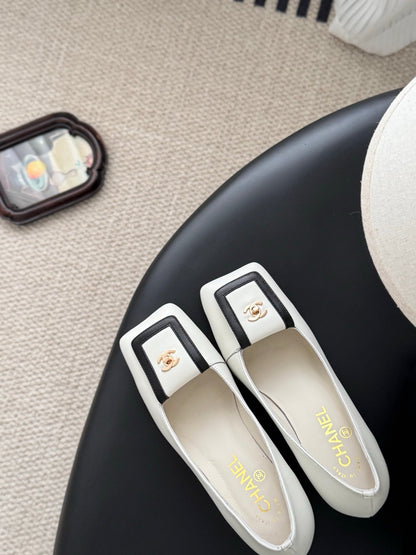Chanel Square Toe Pumps