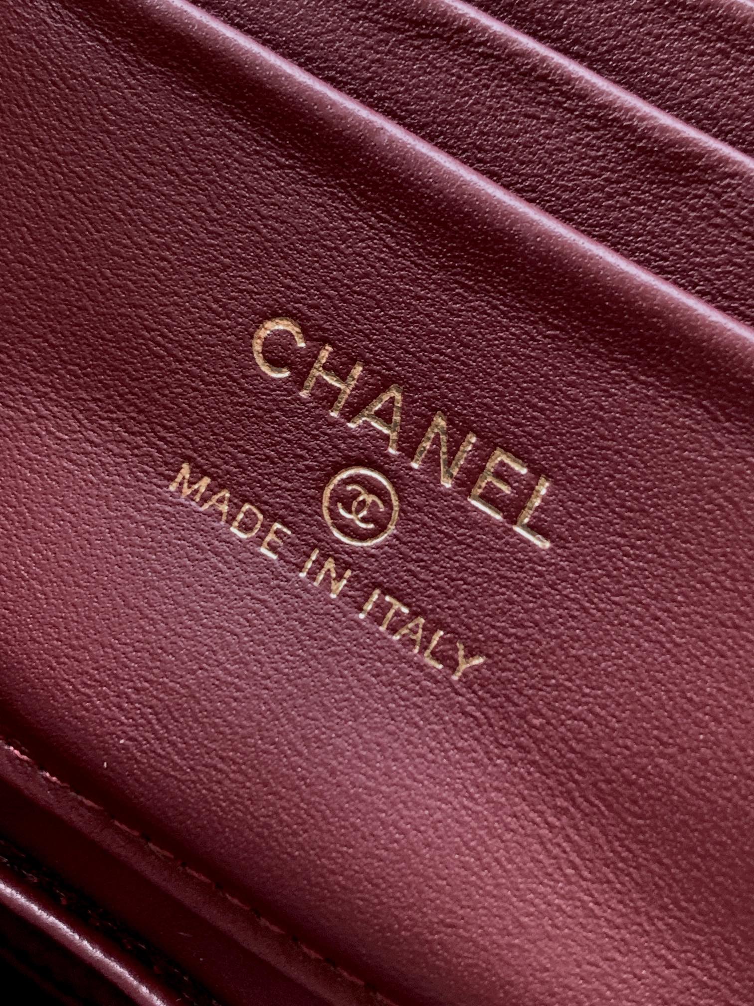 Chanel Velvet Vanity Bag with Crystal Charm